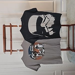 2 Crazy 8 Boys tee's Size L (10-12)